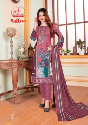 Miss World Sofiya 8 Cotton Dress material