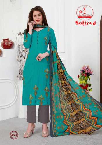 Miss World Sofiya vol 6 Cotton Dress Material catalog