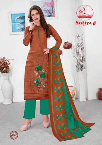 Miss World Sofiya vol 6 Cotton Dress Material catalog