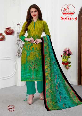 Miss World Sofiya vol 6 Cotton Dress Material catalog