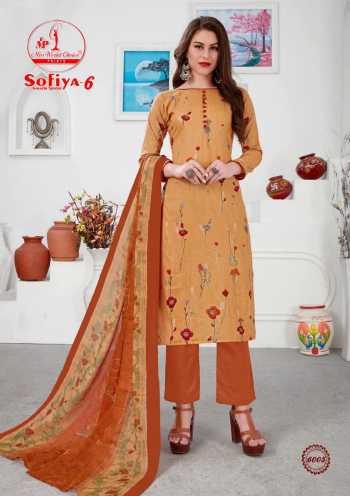 Miss World Sofiya vol 6 Cotton Dress Material catalog