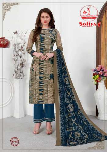 Miss World Sofiya vol 6 Cotton Dress Material catalog