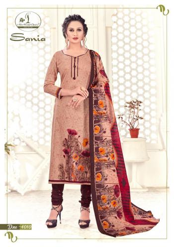 Miss Worls Sania vol 4 cotton dress material catalog
