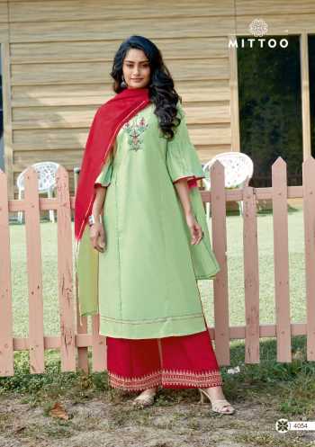 Mittoo manohari vol 2 kurtis with Palazzo and Dupatta