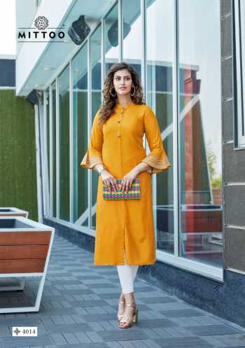 Mittoo Mayurika vol 2 Rayon Kurtis catalog wholesaler