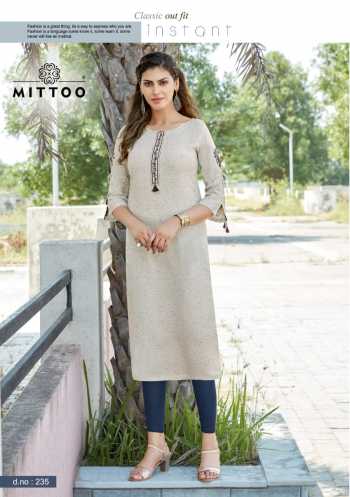 Mittoo Payal vol 15 Rayon Kurtis wholesaler