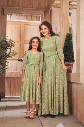 Mother and Daughter Gown buy wholesale Price