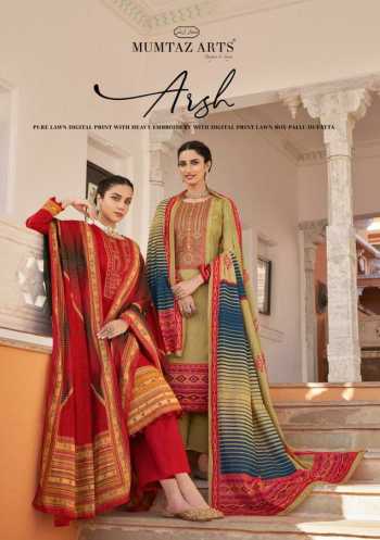 Mumtaz Arts Arsh Lawn Cotton Salwar kameez wholesaler