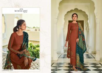 Mumtaz Arts Jamawar Jam Satin Suits catalog wholesaler