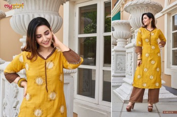 Mystri Sets kurtis with palazzo wholesaler