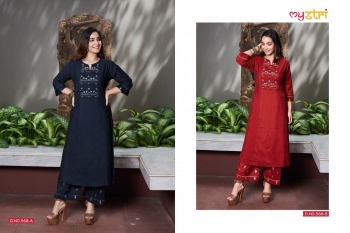 Mystri Sets kurtis with palazzo wholesaler