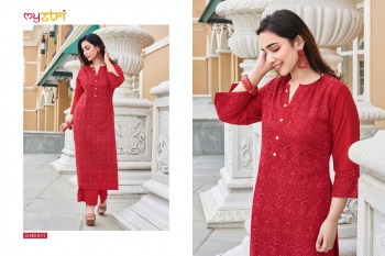 Mystri Sets kurtis with palazzo wholesaler