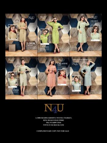 N4U Nuour Casual wear kurtis wholesaler