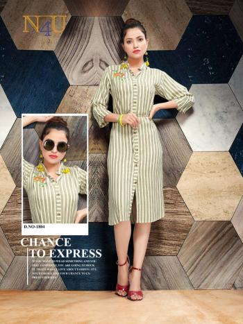 N4U Nuour Casual wear kurtis wholesaler