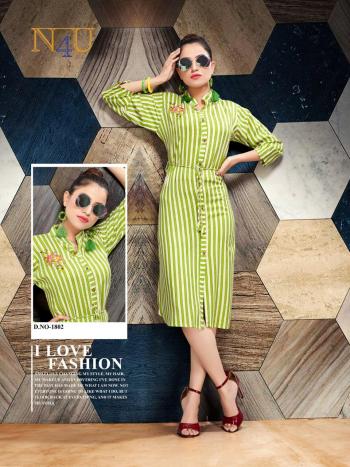 N4U Nuour Casual wear kurtis wholesaler