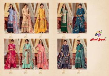 Nand gopal Taj Cotton dress material catalog