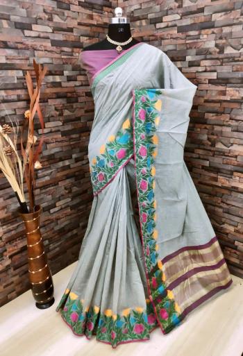 Nandini Linen Silk Saree buy wholesale price