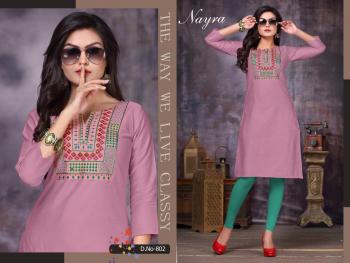 Nayra Daffodil Cotton Satin kurtis catalog wholesaler