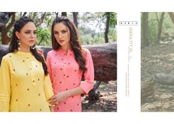 Neha Fashion Nirvi Rayon Kurtis with palazzo catalog