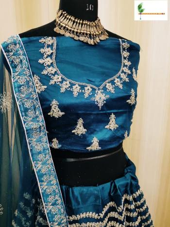 Net Work Wedding lehenga Choli wholesale Price