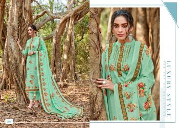 Nitara Satin Georgette aari work Salwar Kameez