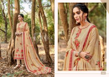 Nitara Satin Georgette aari work Salwar Kameez