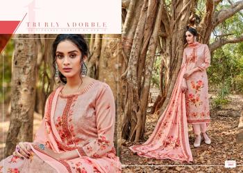 Nitara Satin Georgette aari work Salwar Kameez