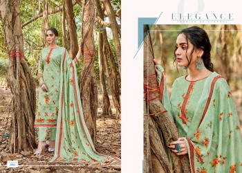 Nitara Satin Georgette aari work Salwar Kameez