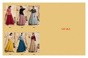 Nitara Sparkles vol 6 Top with Skirt wholesale Price