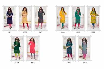 Nitisha Nx Chingari vol 5 Soft Cotton kurtis wholesaler