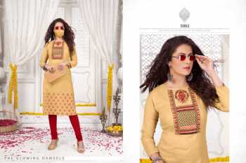 Nitisha Nx Chingari vol 5 Soft Cotton kurtis wholesaler