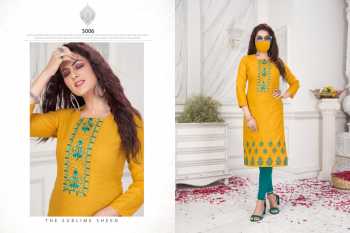 Nitisha Nx Chingari vol 5 Soft Cotton kurtis wholesaler