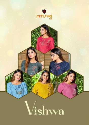 Nitisha Nx Vishva Soft Cotton kurtis WHolesaler