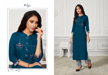 Nitya mehar kurtis with pant buy wholesale price