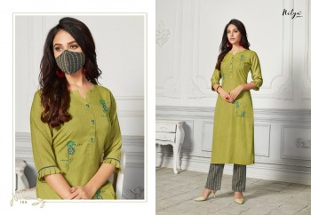 Nitya mehar kurtis with pant buy wholesale price