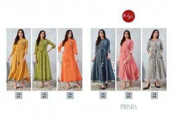 Nitya Prisha party wear kurtis wholesaler