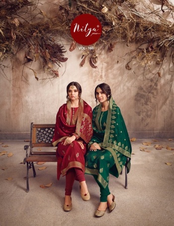 Nitya vol 160 Dola Jacquard Salwar Kameez catalog