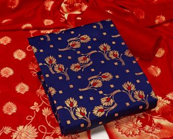 Non-catalog-Banarasi-Jacquard-Dress-Material-1