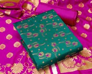 Non-catalog-Banarasi-Jacquard-Dress-Material-2