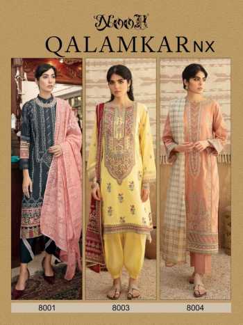 Noor Qalamkar Nx Pakistani Suits wholesaler