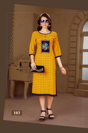 NRI Collection payall rayon kurtis catalog wholesaler