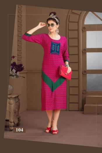 NRI Collection payall rayon kurtis catalog wholesaler