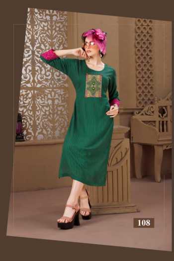 NRI Collection payall rayon kurtis catalog wholesaler