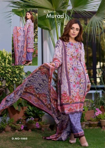 Om Fab Al Noor Murad cotton pakistani Dress wholesale Price