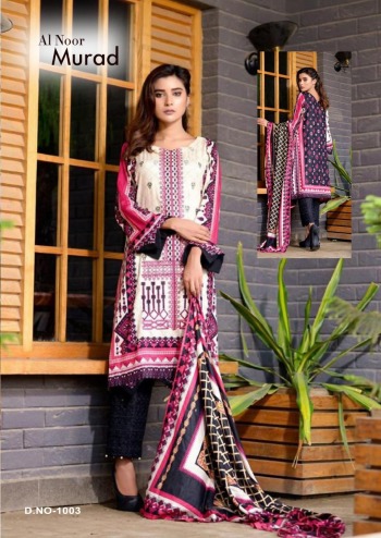 Om Fab Al Noor Murad cotton pakistani Dress wholesale Price