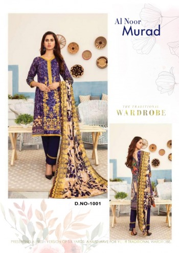 Om Fab Al Noor Murad cotton pakistani Dress wholesale Price