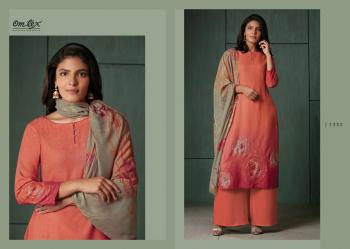 Omtex Abstract Pashmina Hand work Salwar Kameez wholesaler