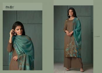 Omtex Abstract Pashmina Hand work Salwar Kameez wholesaler