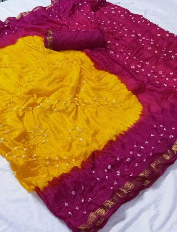 Original-Bandhej-Silk-Saree-with-Exclusive-Border-Wholesale-price-11