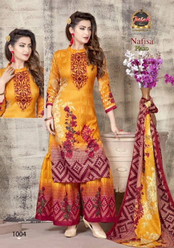 palak Choice Nafiza plazo Cotton Dress buy wholesale Price